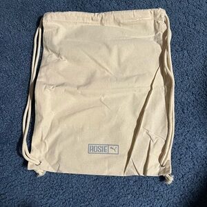 BLACKPINK Rose x Puma Collection Rosie Canvas Drawstring Backpack Bag